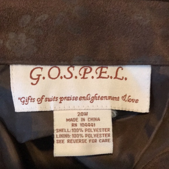 Suede Cloth Skirt with Embossed Pattern - Picture 5 of 5